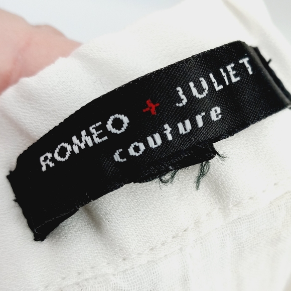 ROMEO & JULIET COUTURE Sequin Embellished Embroidered High Rise Dressy Shorts 27 - Picture 11 of 14